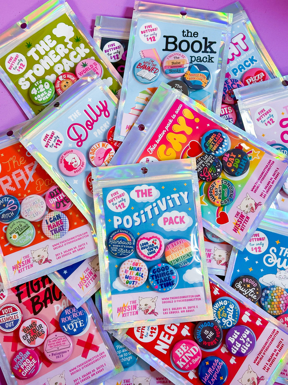 The Gayest Pack (Buttons or Magnets!)