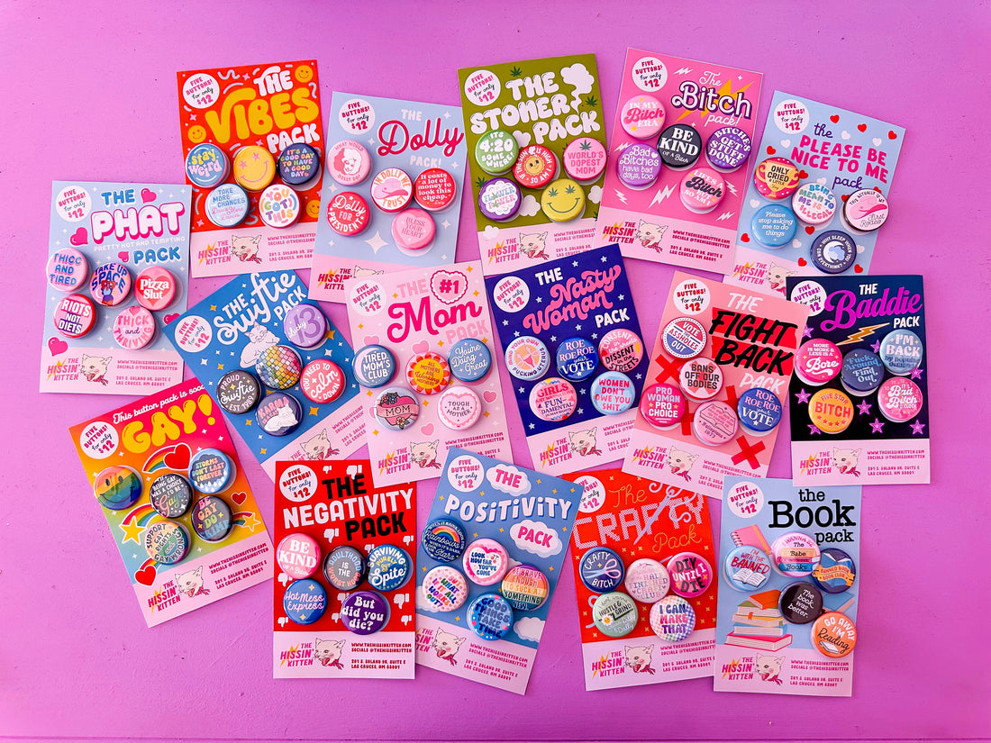 The Gayest Pack (Buttons or Magnets!)