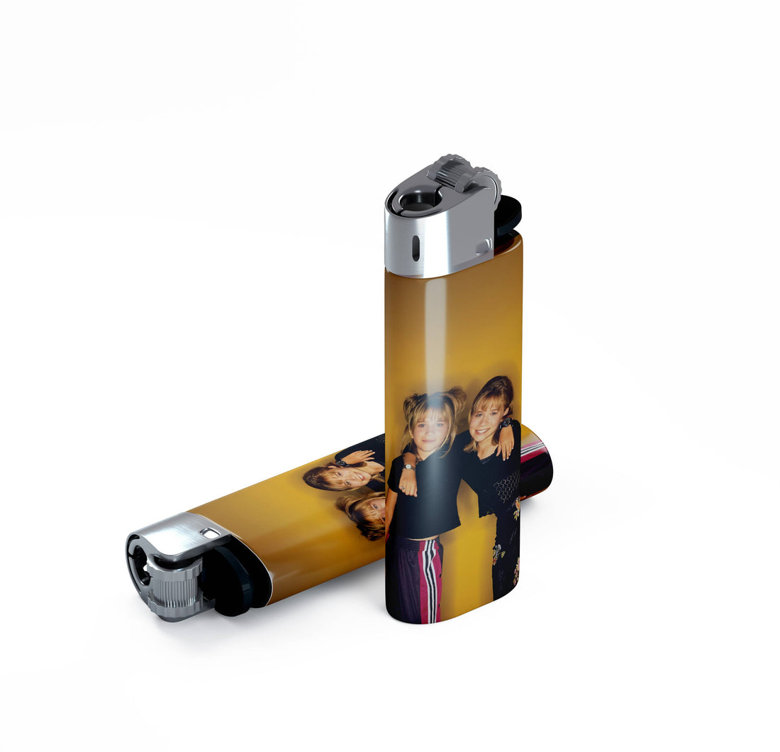 Mary-Kate & Ashley Olsen Twins Yellow Lighter