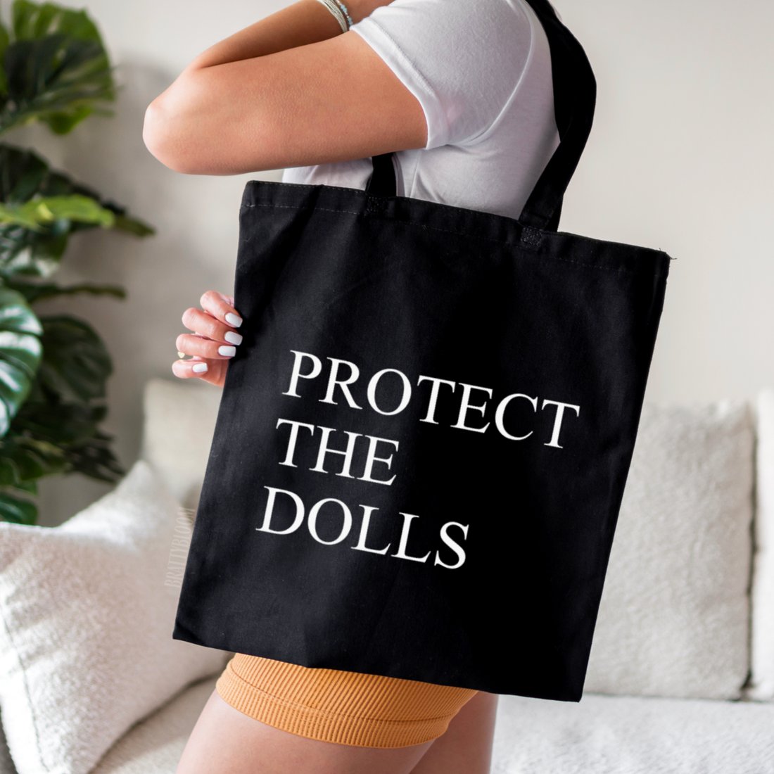 Protect the Dolls Tote Bag | Feminist | Trans Rights LGBTQ+