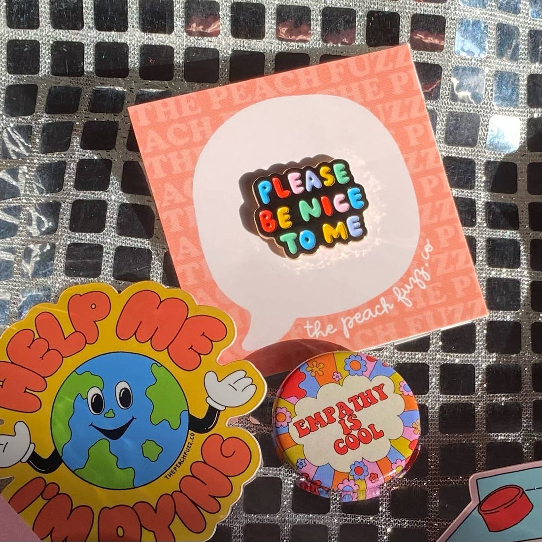 Empathy Is Cool Pinback Button