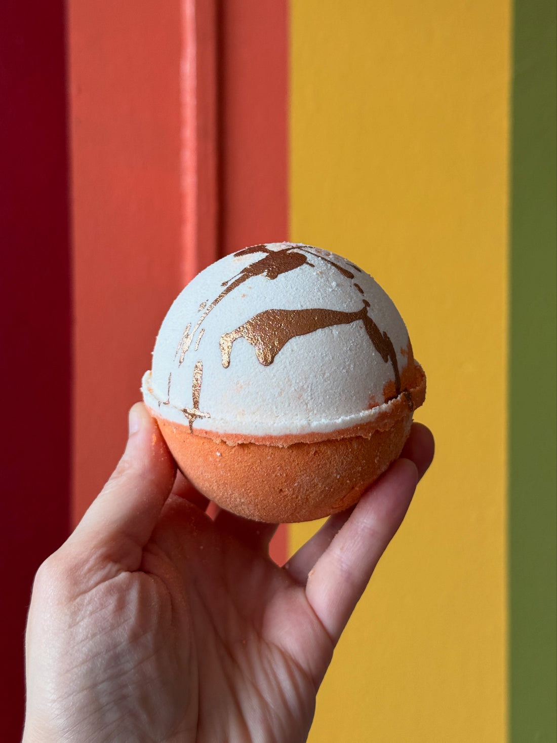Pumpkin Horchata - Triple Butter Bath Bomb