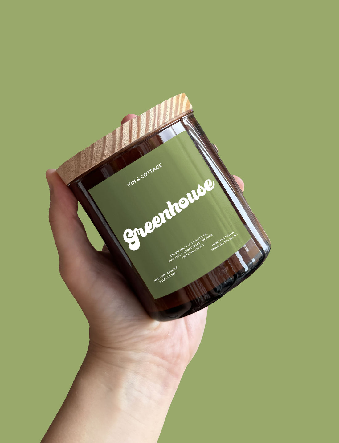 Greenhouse - Wooden Wick Candle