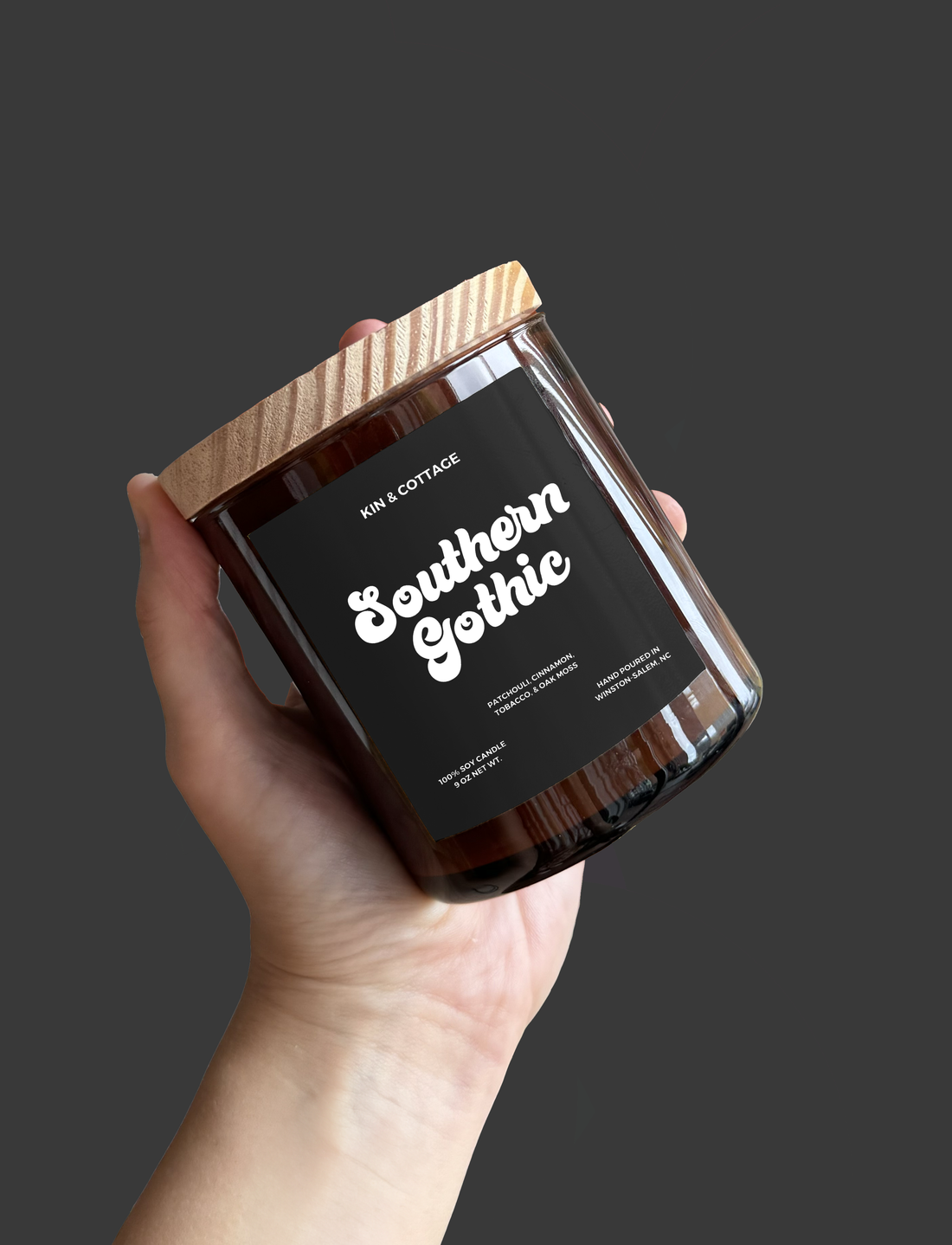 Southern Gothic - Wooden Wick Candle