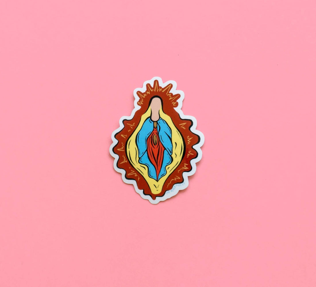 Vulva Mary Sticker
