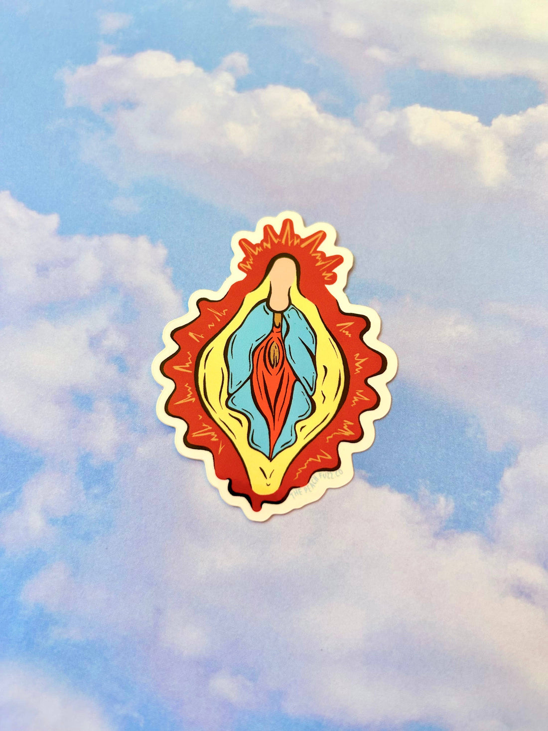 Vulva Mary Sticker