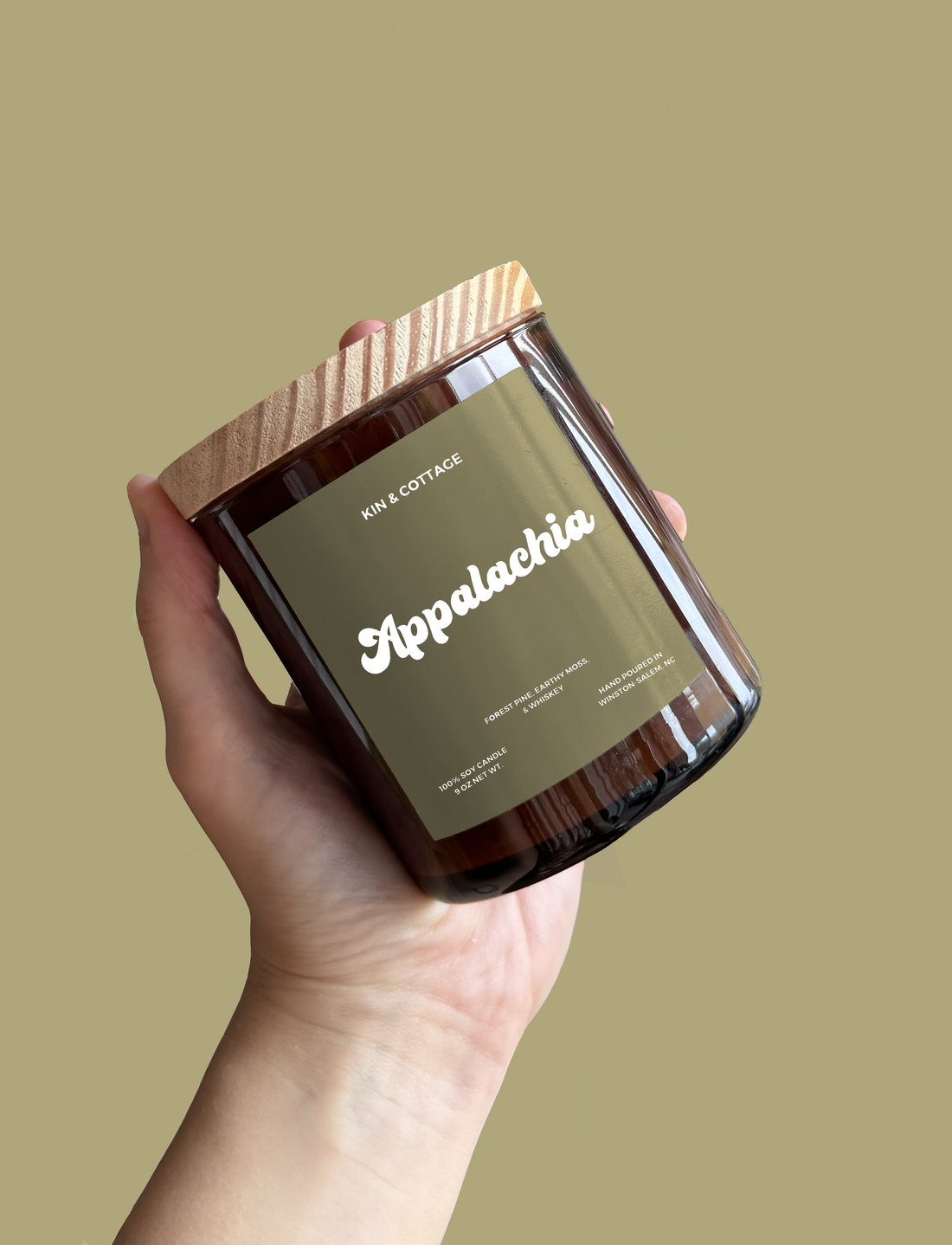 Appalachia - Wooden Wick Candle