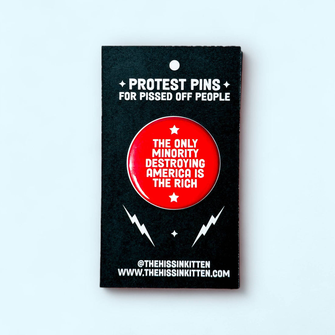 The only minority destroying America (Button or Magnet!)