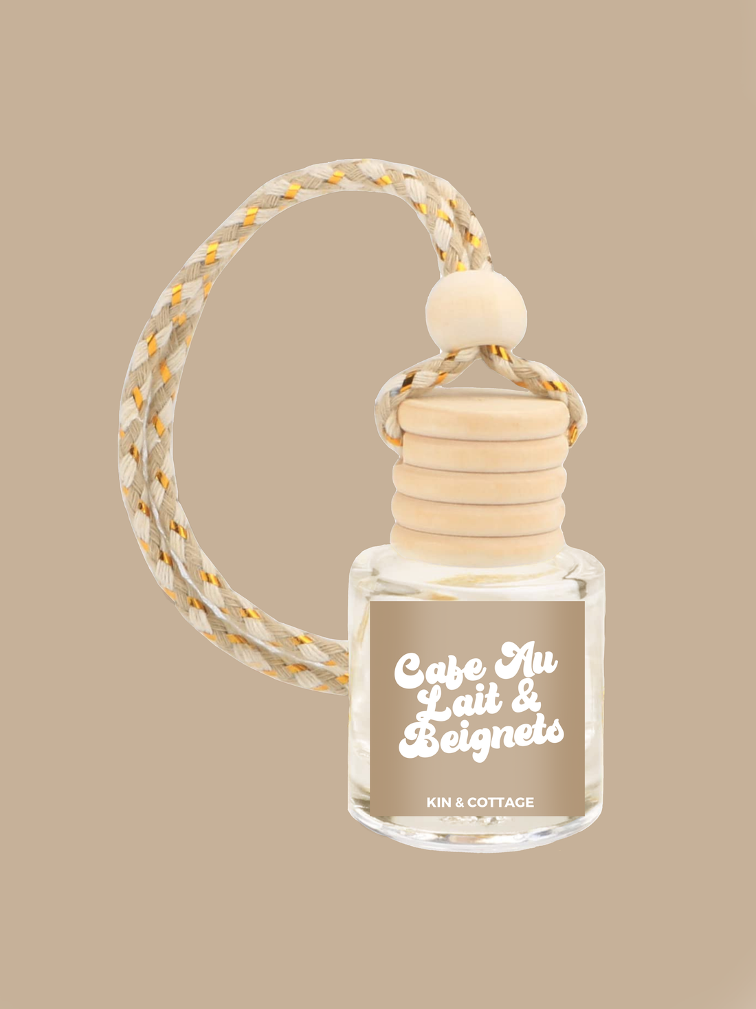 Cafe Au Lait & Beignets - Car Oil Diffuser
