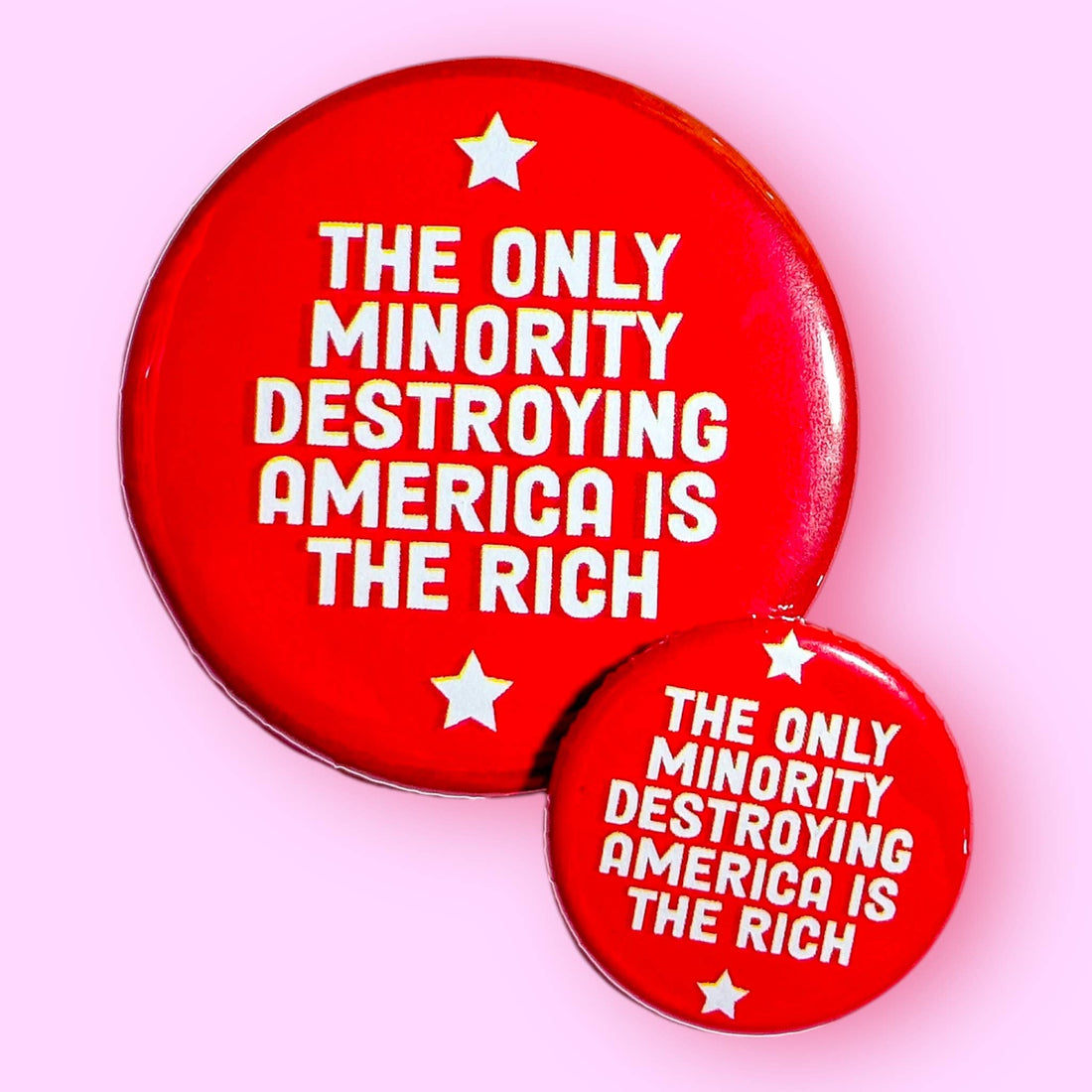 The only minority destroying America (Button or Magnet!)