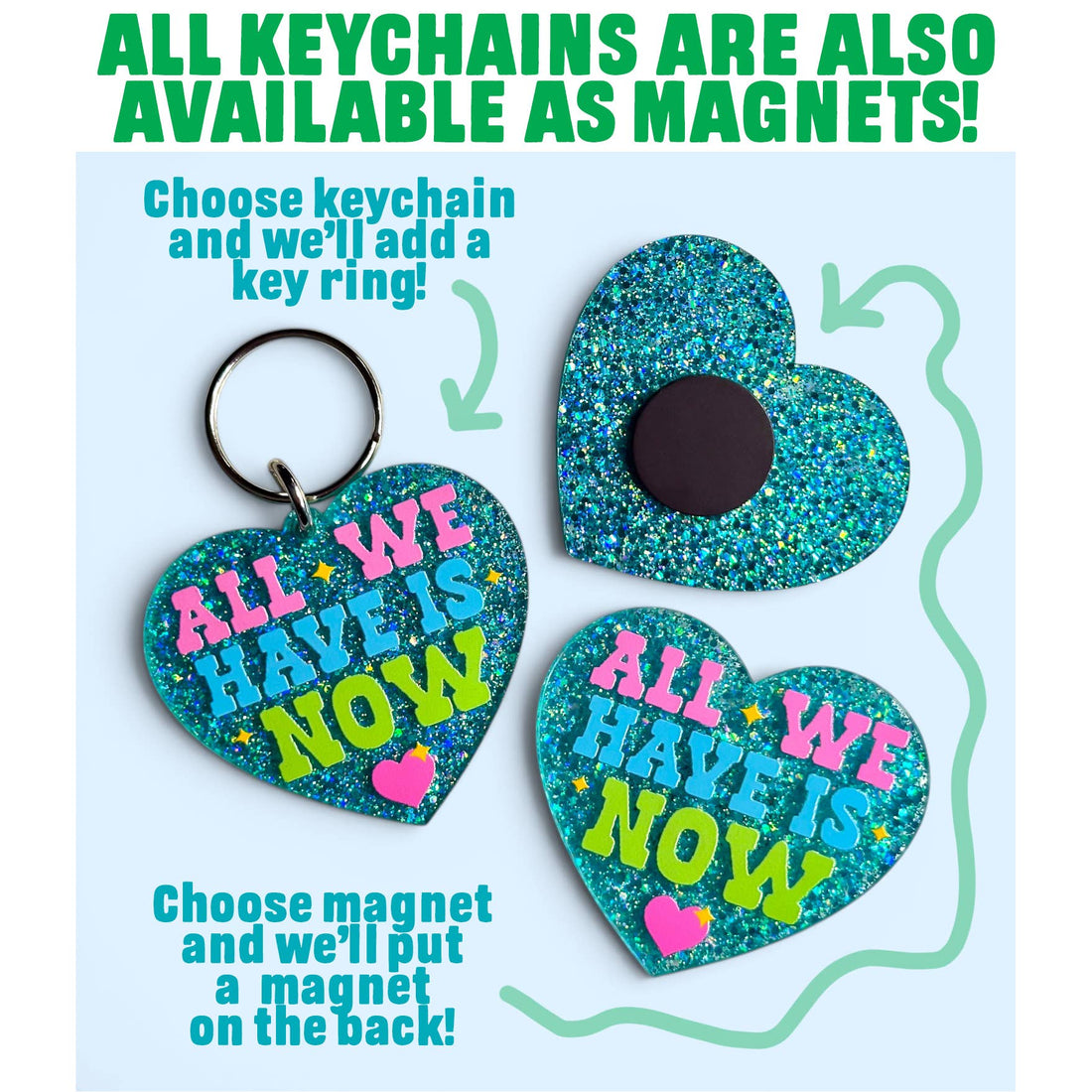 A World Without Trans People - Keychain or Magnet!