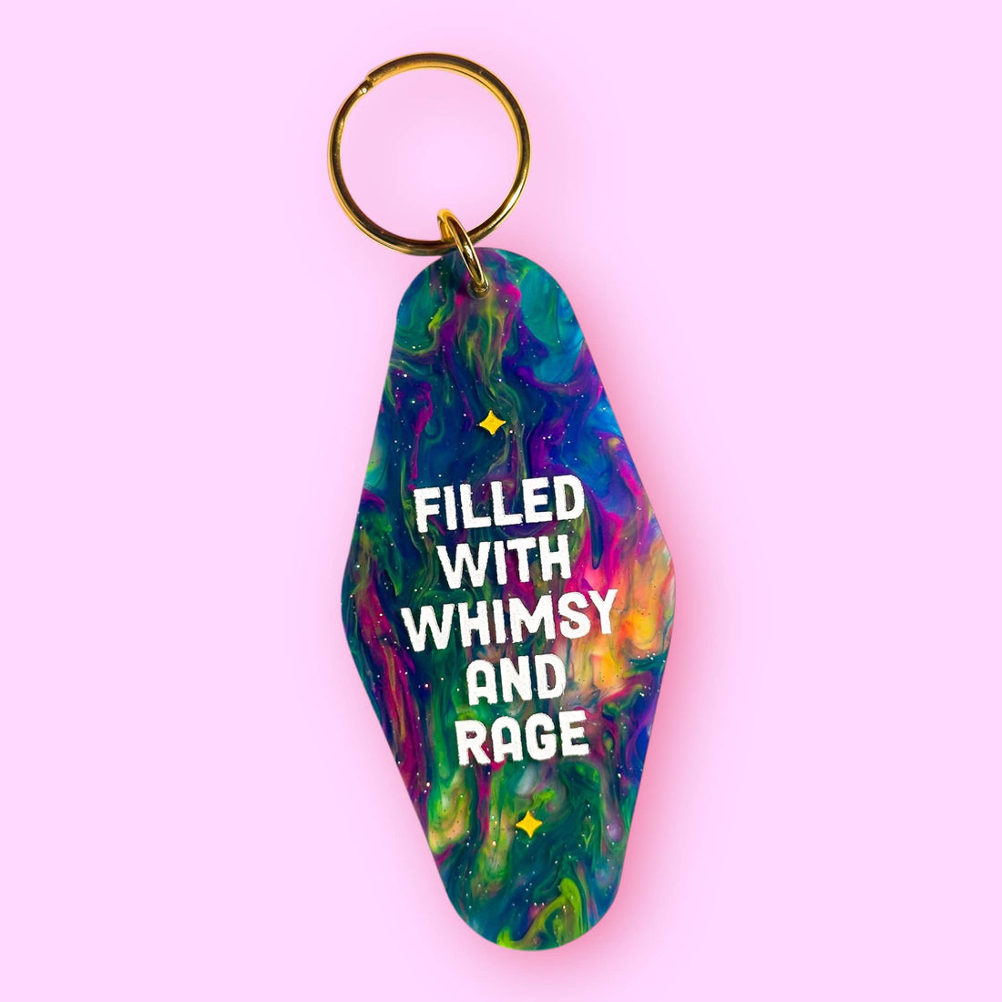 Filled With Whimsy and Rage (Keychain!)