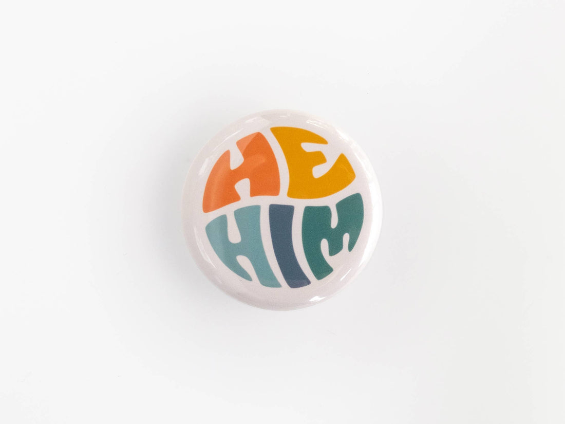 Retro Pronoun Buttons