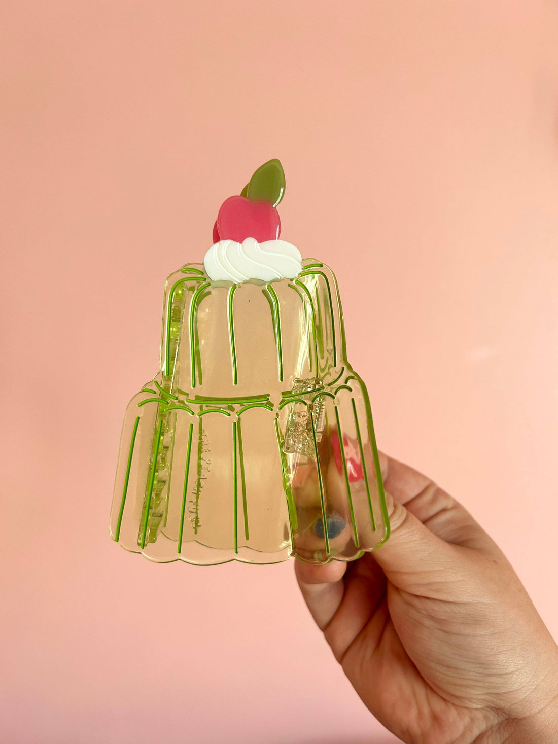 Jello Cake Hair Claw