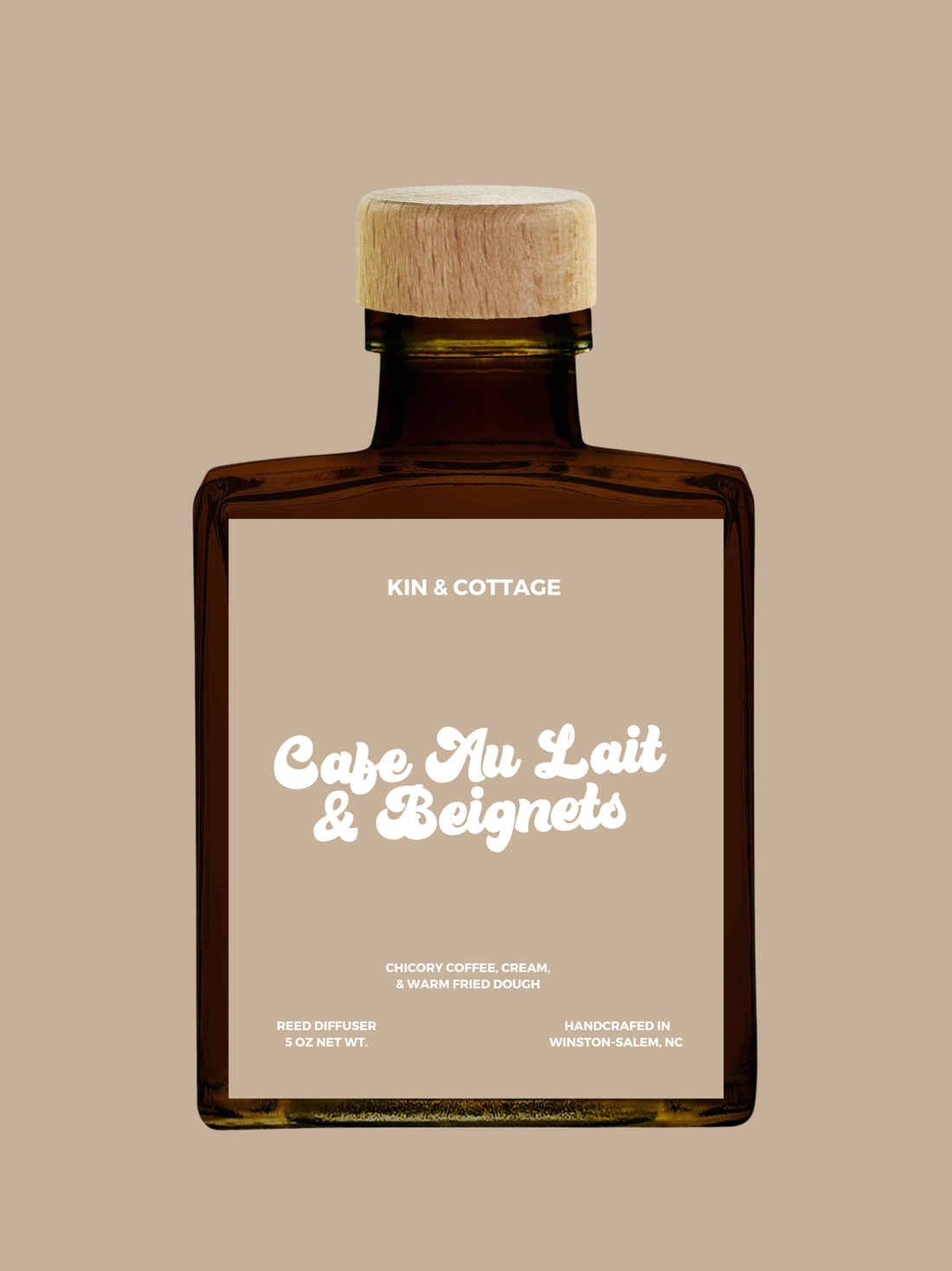 Cafe Au Lait & Beignets - Reed Diffuser