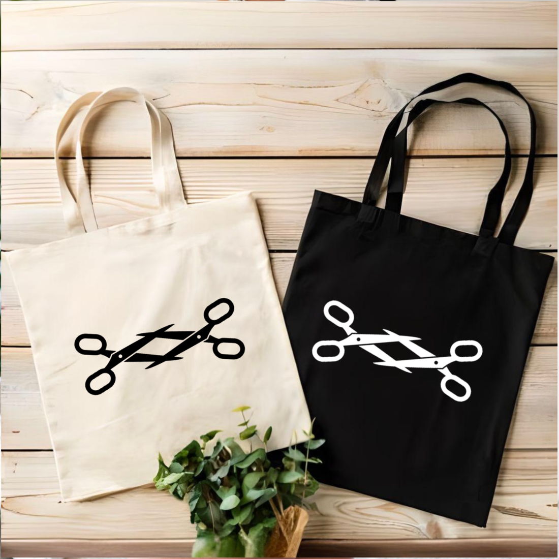 Scissors Tote Bag | Pride Month | LGBTQ+ | Lesbian