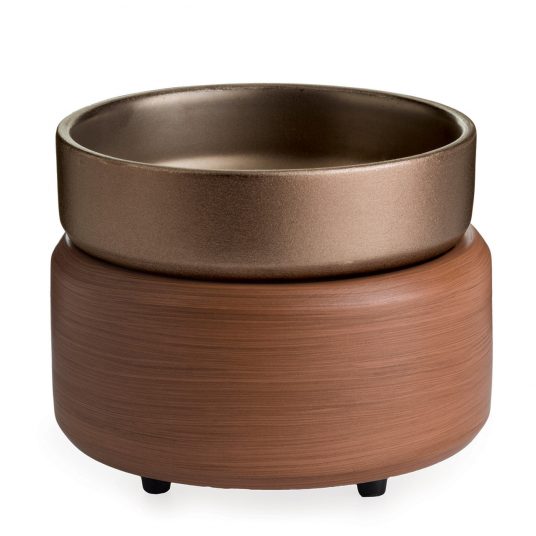 Bronzed Walnut -2-in-1 Wax Warmer